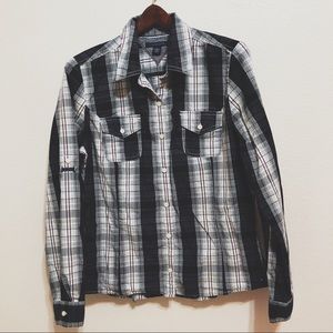 Tommy Hilfiger Button Down Long Sleeve Shirt | M